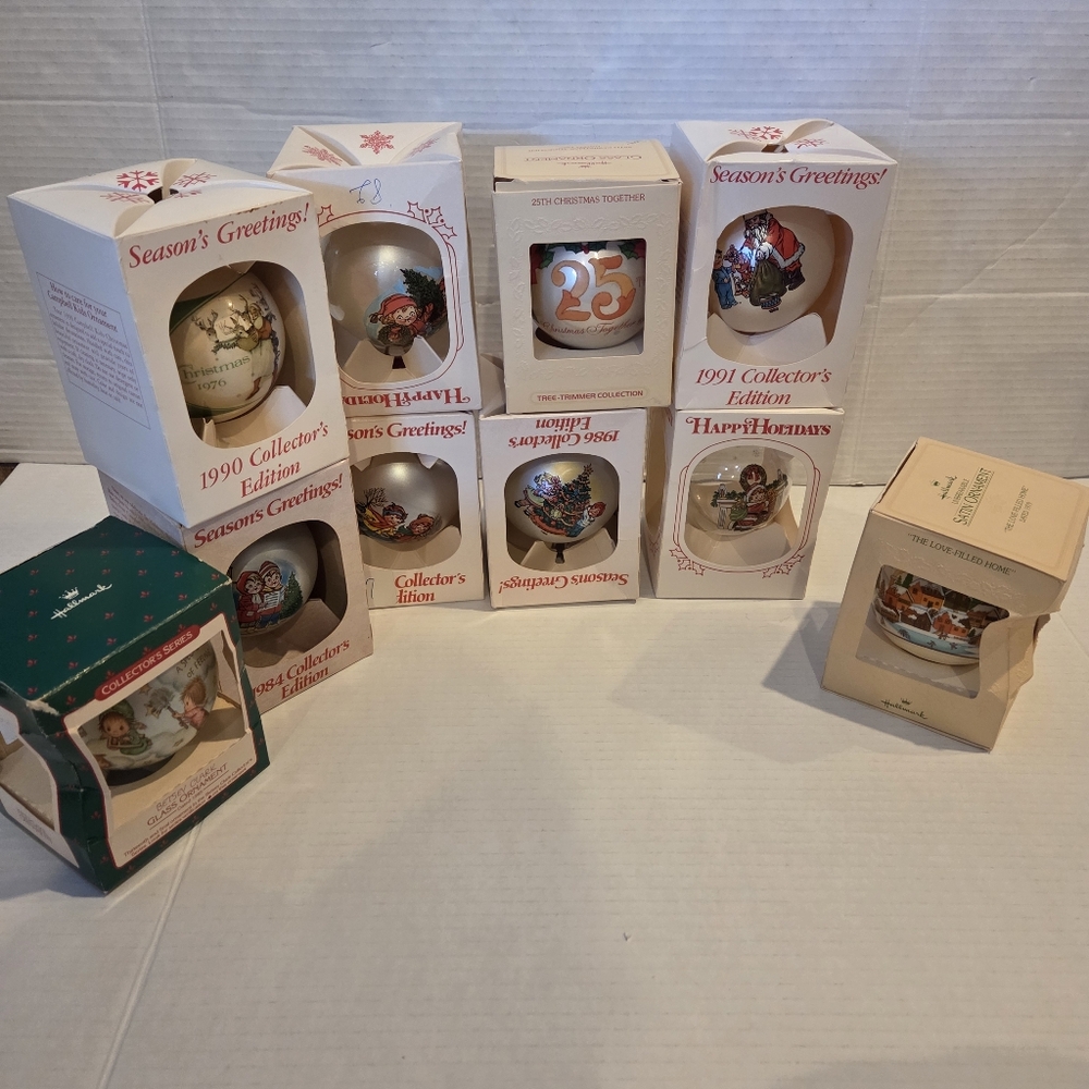 Vintage Christmas Ornaments Hallmark Campbells Soup Home Decor Decoration